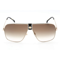 Carrera Men's Sunglasses - Gold Aviator Frame Brown Gradient Lens | 1018/S 0J5G HA ,