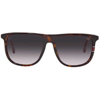 Carrera Men's Sunglasses - Grey Gradient Lens Square Shape Acetate Frame | 218/S 0AU2 ,