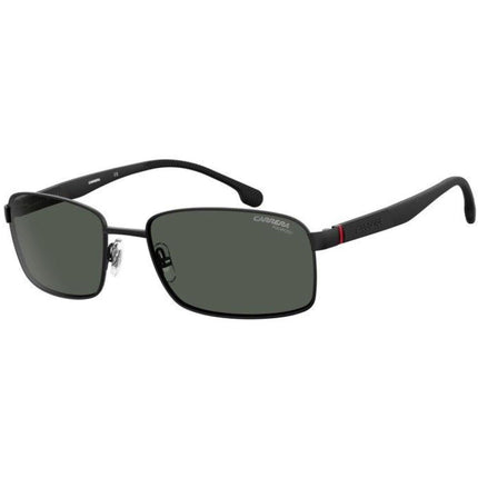 Carrera Men's Sunglasses - Matte Black Metal Rectangular Frame | 8037/S 0003/M9 ,
