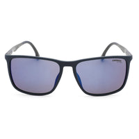 Carrera Men's Sunglasses - Matte Blue Frame Grey Blue Mirror Lens | 8031/S 0FLL XT ,
