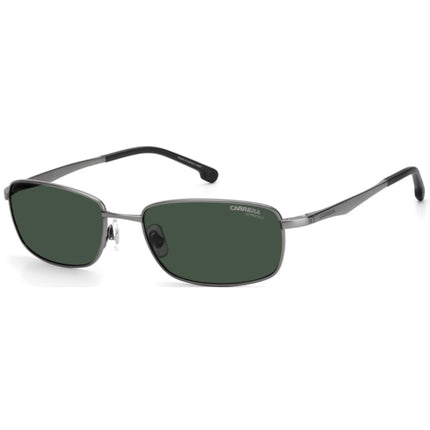 Carrera Men's Sunglasses - Matte Ruthenium Rectangular Frame | CARRERA 8043/S 0R80 ,