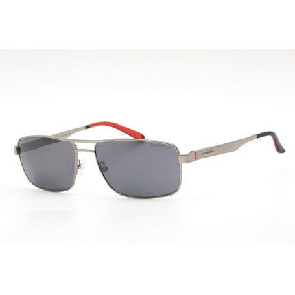 Carrera Men's Sunglasses - Matte Ruthenium Rectangular Metal Frame | 8011/S 0R81 00 ,