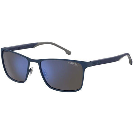 Carrera Men's Sunglasses - Mirrored Blue Lens Metal Frame | CARRERA 8048/S 0PJP XT ,