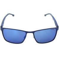 Carrera Men's Sunglasses - Mirrored Blue Lens Metal Frame | CARRERA 8048/S 0PJP XT ,