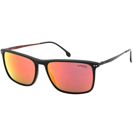 Carrera Men's Sunglasses - Multilayer Red Lens Acetate Frame | CARRERA 8049/S 0003 UZ ,