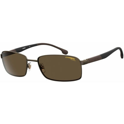 Carrera Men's Sunglasses - Rectangular Frame Bronze Polarized Lens | CA8037S 0VZH ,