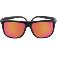 Carrera Men's Sunglasses - Red Multilayer Lens Black Square | HYPERFIT 17/S 0OIT ,