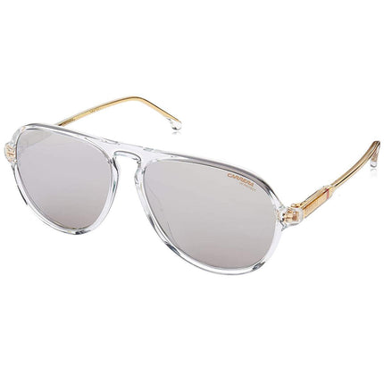 Carrera Men's Sunglasses - Silver Mirror Lens Plastic Frame | 198-S-0900-T4-57-14-145 ,