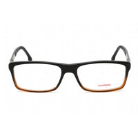 Carrera Unisex Eyeglasses - Black Brown Plastic Rectangular | CARRERA 8852 0R60 00 ,