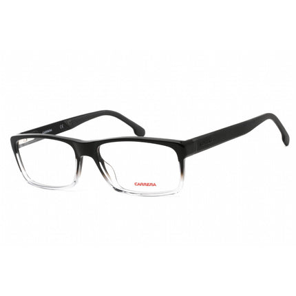 Carrera Unisex Eyeglasses - Black Grey Plastic Rectangular | CARRERA 8852 008A 00 ,