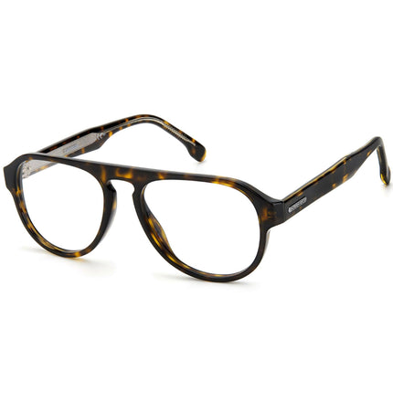 Carrera Unisex Eyeglasses - Dark Havana Acetate Aviator Frame | Carrera 248 0086 00 ,