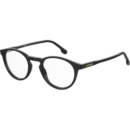Carrera Unisex Eyeglasses - Full Rim Black Plastic Oval Shape Frame | CARRERA 255 0807 ,