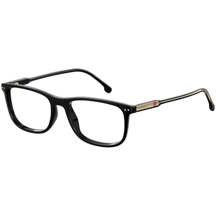 Carrera Unisex Eyeglasses - Full Rim Black Plastic Rectangular | CARRERA 202/N 0807 ,