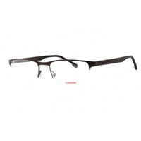 Carrera Unisex Eyeglasses - Half Rim Brown Metal Rectangular | CARRERA 8864 009Q 00 ,