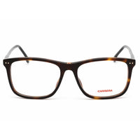 Carrera Unisex Eyeglasses - Havana Plastic Rectangular Frame | CARRERA 2012T 0086 00 ,