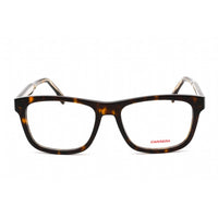 Carrera Unisex Eyeglasses - Havana Plastic Rectangular Frame | CARRERA 249 0086 00 ,