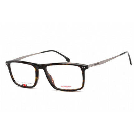 Carrera Unisex Eyeglasses - Havana Plastic Rectangular Frame | CARRERA 8866 0086 00 ,