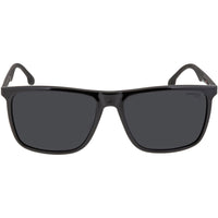Carrera Unisex Sunglasses - Black and Grey Frame Polycarbonate Lens | 8032/S 0807 IR ,