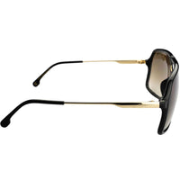 Carrera Unisex Sunglasses - Black Aviator Shape Frame UV Protection | 1019-S 0807-HA ,