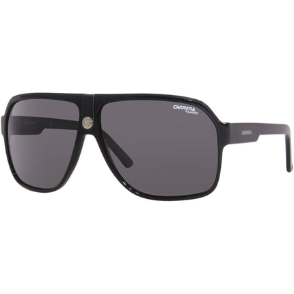Carrera Unisex Sunglasses - Black navigator Plastic Full-Rim Frame | 33/S 0807 ,