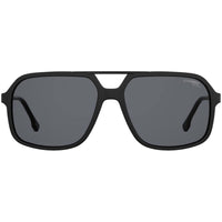 Carrera Unisex Sunglasses - Black Rectangular Full Rim Frame Grey Lens | 229/S 0807 ,