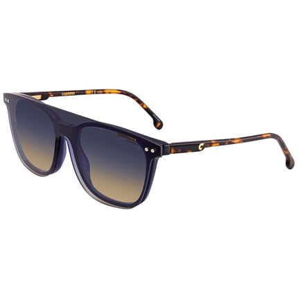 Carrera Unisex Sunglasses - Blue and Tortoise Rectangular Frame | 2023T/C 0PJP IE ,