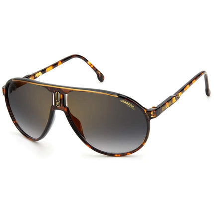 Carrera Unisex Sunglasses - Brown Havana Full Rim Pilot Frame | CHAMPIO65S 0WR9 ,