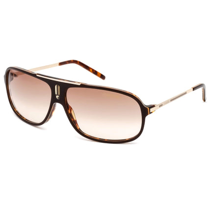 Carrera Unisex Sunglasses - Brown Havana/Gold Navigator Full-Rim Frame | Cool 0CSV 00 ,