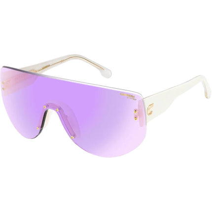 Carrera Unisex Sunglasses - Flaglab 12 Multilayer Violet Mirrored Lens Frame | 565039 ,