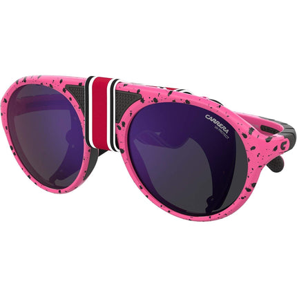 Carrera Unisex Sunglasses - Fuchsia Black Dots Frame | CARRERA HYPERFIT 19/S 0QK0/IH ,