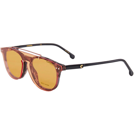 Carrera Unisex Sunglasses - Full Rim Havana and Black Square Frame | 2024T/C 0ACI W7 ,