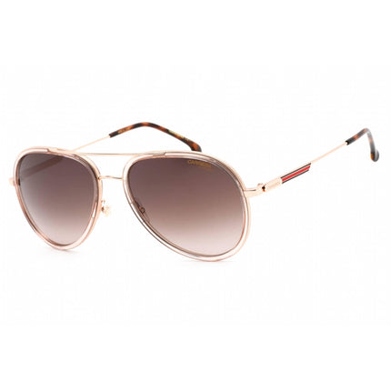Carrera Unisex Sunglasses - Full Rim Nude Metal Aviator Shape Frame | 1044/S 0FWM HA ,