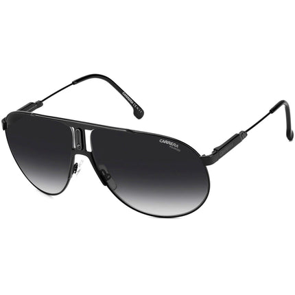 Carrera Unisex Sunglasses - Full Rim Ruthenium Metal Aviator | PANAMERIKA65 0KJ1/WJ ,