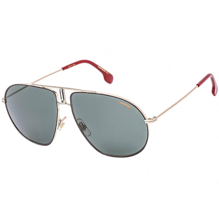 Carrera Unisex Sunglasses - Gold and Brown Metal Frame Green Lens | Bound 001Q QT ,