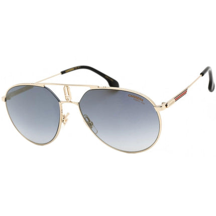 Carrera Unisex Sunglasses - Gold Metal Pilot Frame Adjustable Nose Pads | 1025/SE 0J5G ,