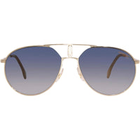 Carrera Unisex Sunglasses - Gold Metal Pilot Frame Adjustable Nose Pads | 1025/SE 0J5G ,