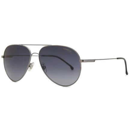 Carrera Unisex Sunglasses - Grey Gradient Lens Ruthenium Grey Frame | 2031T/S 06LB ,