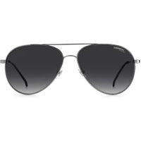 Carrera Unisex Sunglasses - Grey Gradient Lens Ruthenium Grey Frame | 2031T/S 06LB ,