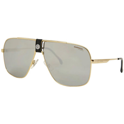 Carrera Unisex Sunglasses - Grey Lens Gold and Black Metal Frame | 1018/S 0RHL T4 ,