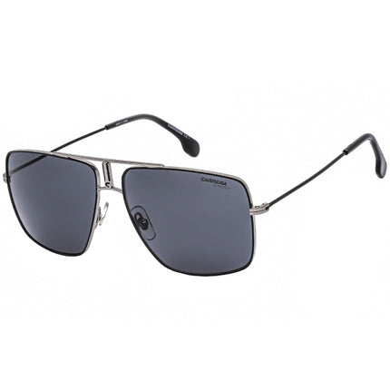Carrera Unisex Sunglasses - Grey Lens Ruthenium Black Square Frame | 1006/S 0TI7 00 ,