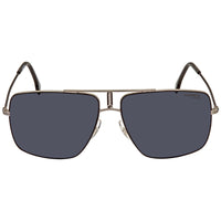 Carrera Unisex Sunglasses - Grey Lens Ruthenium Black Square Frame | 1006/S 0TI7 00 ,