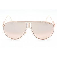 Carrera Unisex Sunglasses - Ivory Metal Aviator Shape Frame | PANAMERIKA65 0SZJ G4 ,