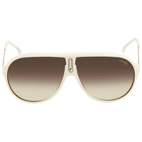Carrera Unisex Sunglasses - Ivory Plastic Frame Gradient Lens | ENDURANCE65 0SZJ HA ,