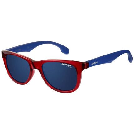 Carrera Unisex Sunglasses - Matt Blue Red Plastic Frame | CARRERA CARRERINO 20 0WIR/KU ,