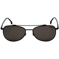 Carrera Unisex Sunglasses - Matte Black Metal Aviator Frame | CARRERA 224/S 003 M9 ,