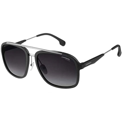 Carrera Unisex Sunglasses - Matte Black Ruthenium Pilot Plastic Frame | 133/S 0TI7 00 ,