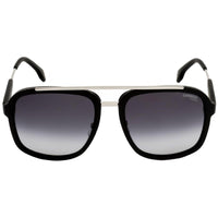 Carrera Unisex Sunglasses - Matte Black Ruthenium Pilot Plastic Frame | 133/S 0TI7 00 ,