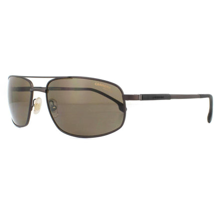 Carrera Unisex Sunglasses - Polarized Lens Matte Bronze Metal Frame | 8036/S 0VZH SP ,