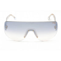 Carrera Unisex Sunglasses - Rimless Silver Black Acetate Shield | FLAGLAB 12 079D IC ,