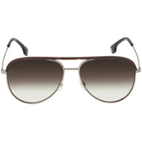 Carrera Unisex Sunglasses - Ruthenium and Black Pilot Frame | CARRERA 209/S 085K HA ,